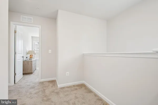 a view of closet area