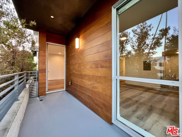 a front view of a building