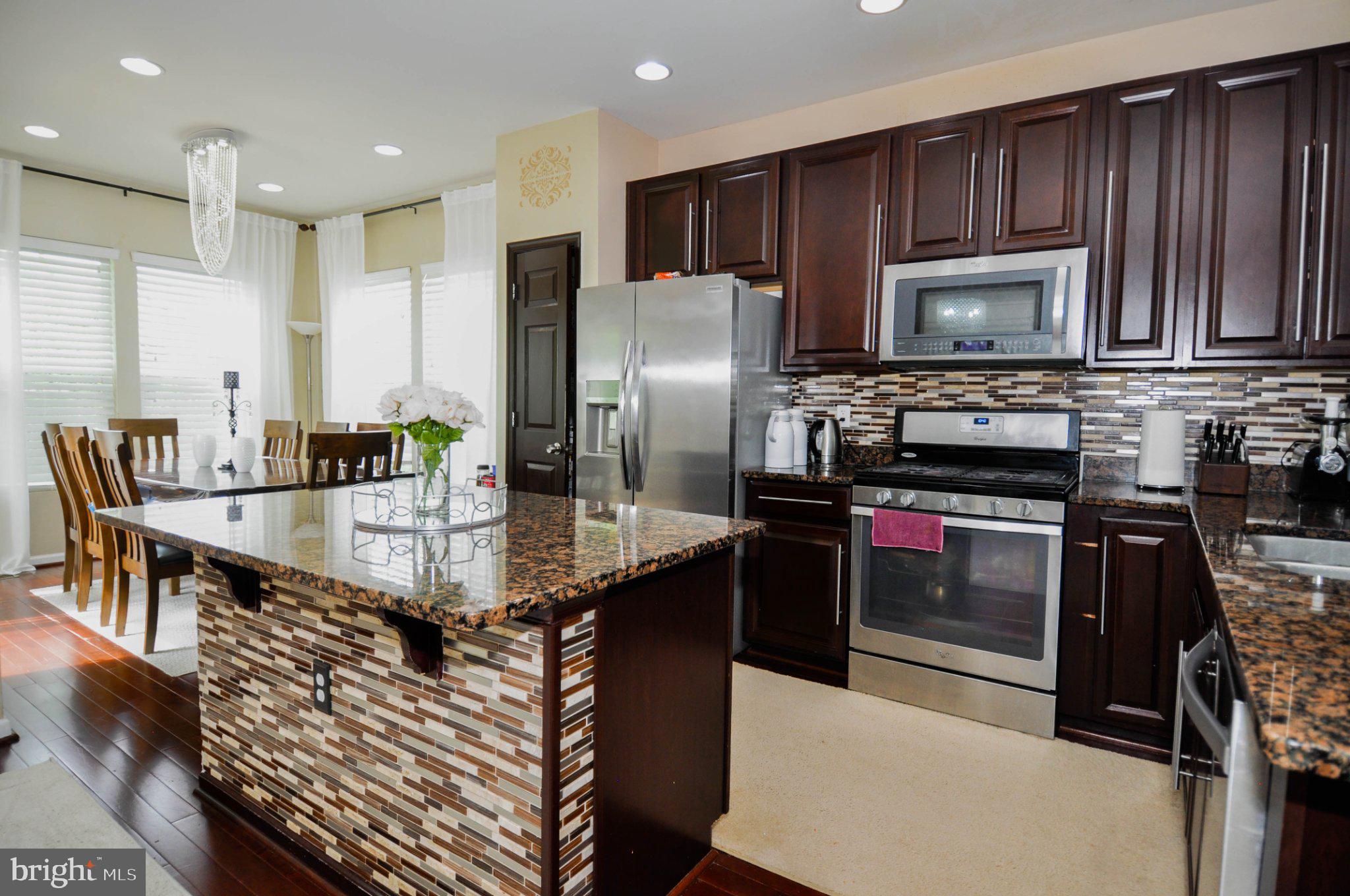 17143 Gibson Mill Road Dumfries, VA 22026 - Photo 29 of 35 Modern kitchen with elegant finishes.