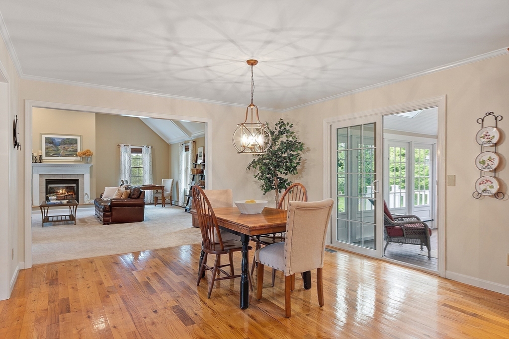 86 South Cross Road Haverhill, MA 01835 - Photo 15 of 42 a view of a dining room with furniture window and wooden floor