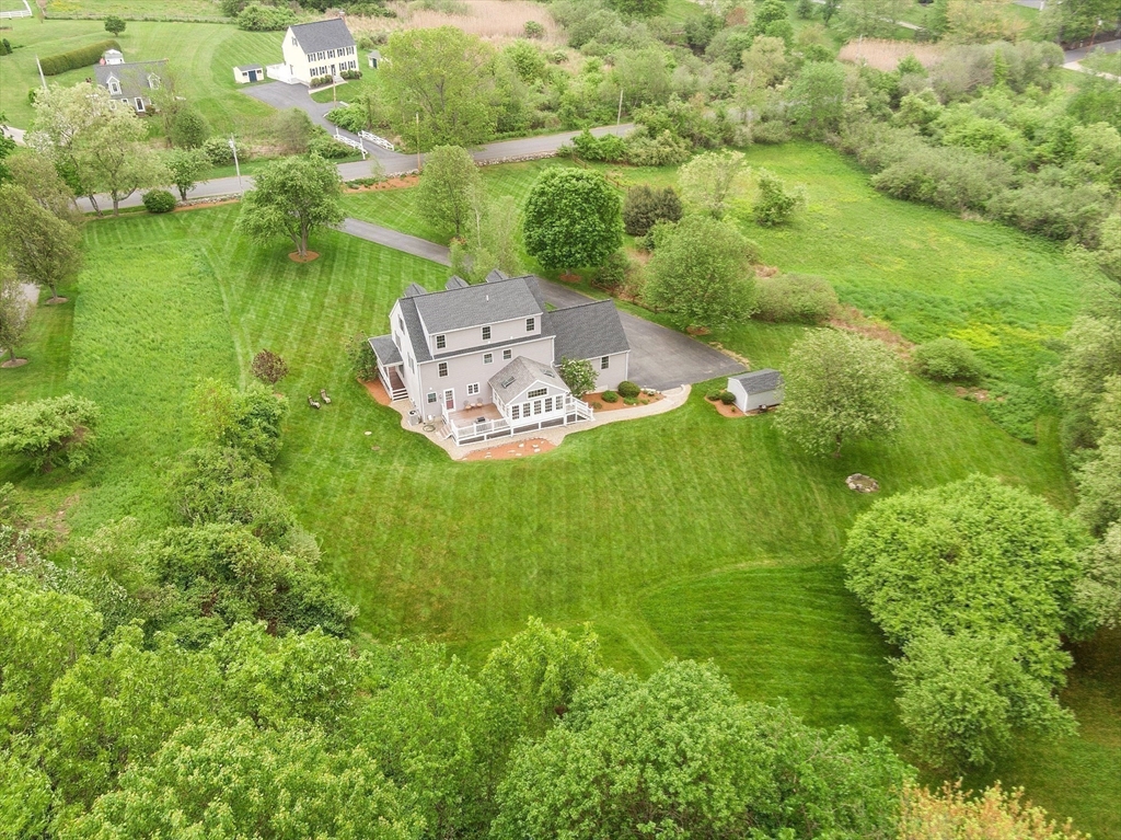 86 South Cross Road Haverhill, MA 01835 - Photo 6 of 42 an aerial view of a house with a yard and lake view