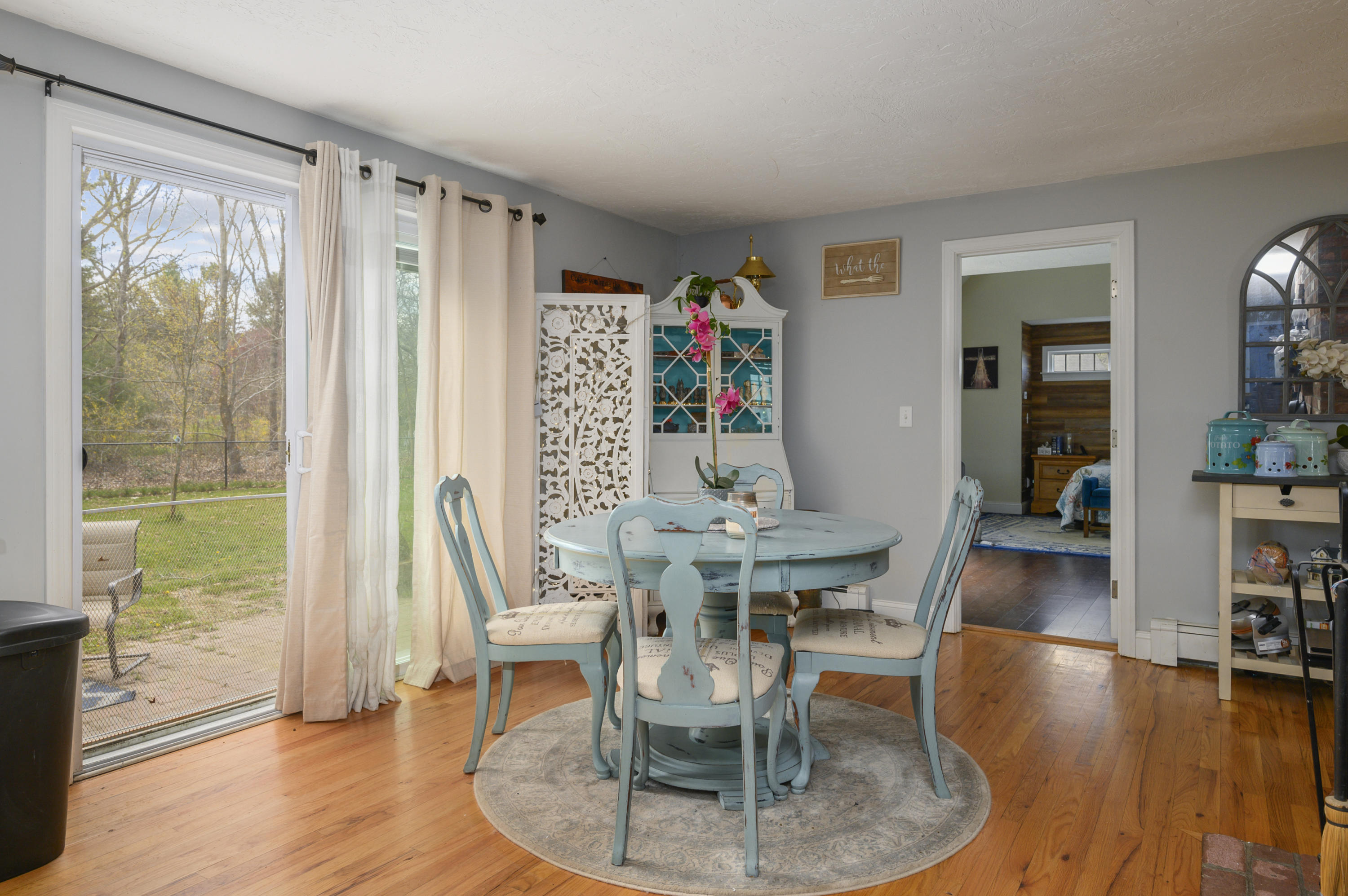 29 Old Kings Road Cotuit, MA 02635 - Photo 13 of 30 a dining room with wooden floor table and chairs