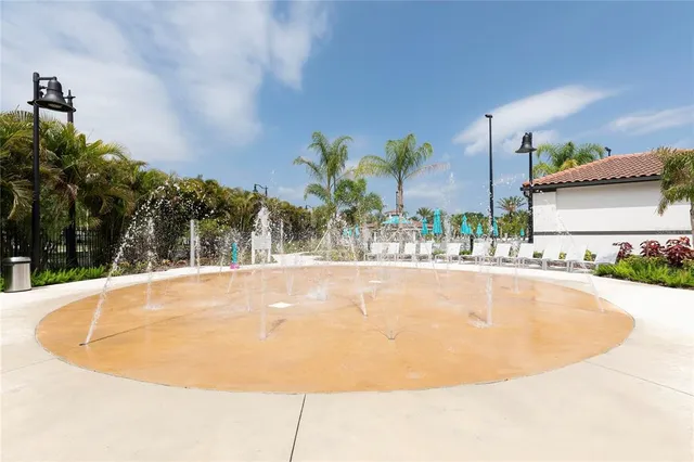 a view of outdoor space yard and swimming pool