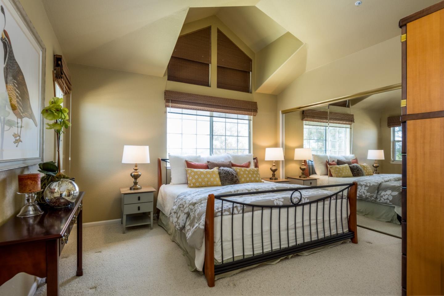 100 Farallon Drive Belmont, CA 94002 - Photo 14 of 29 a bedroom with a bed and a window