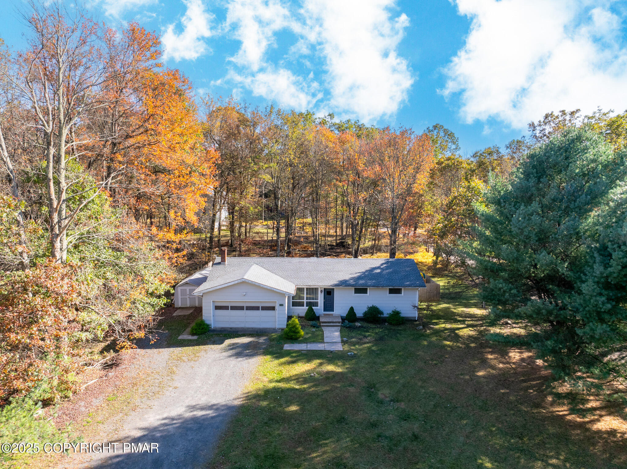 2332 Highway 940 Pocono Summit, PA 18346 - Photo 3 of 65 a view of a house with a yard and sitting area