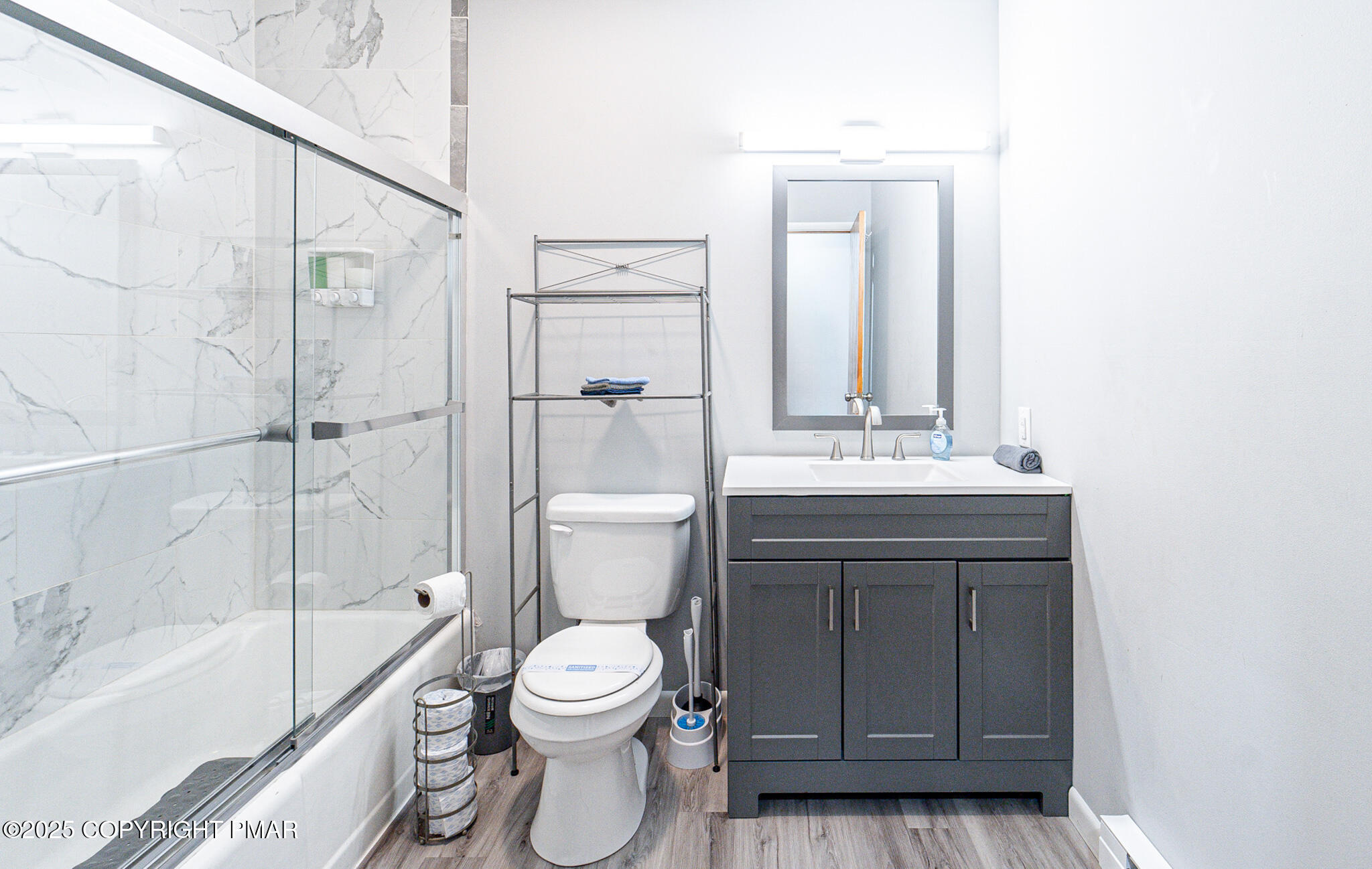 2332 Highway 940 Pocono Summit, PA 18346 - Photo 45 of 65 a bathroom with a sink toilet and shower