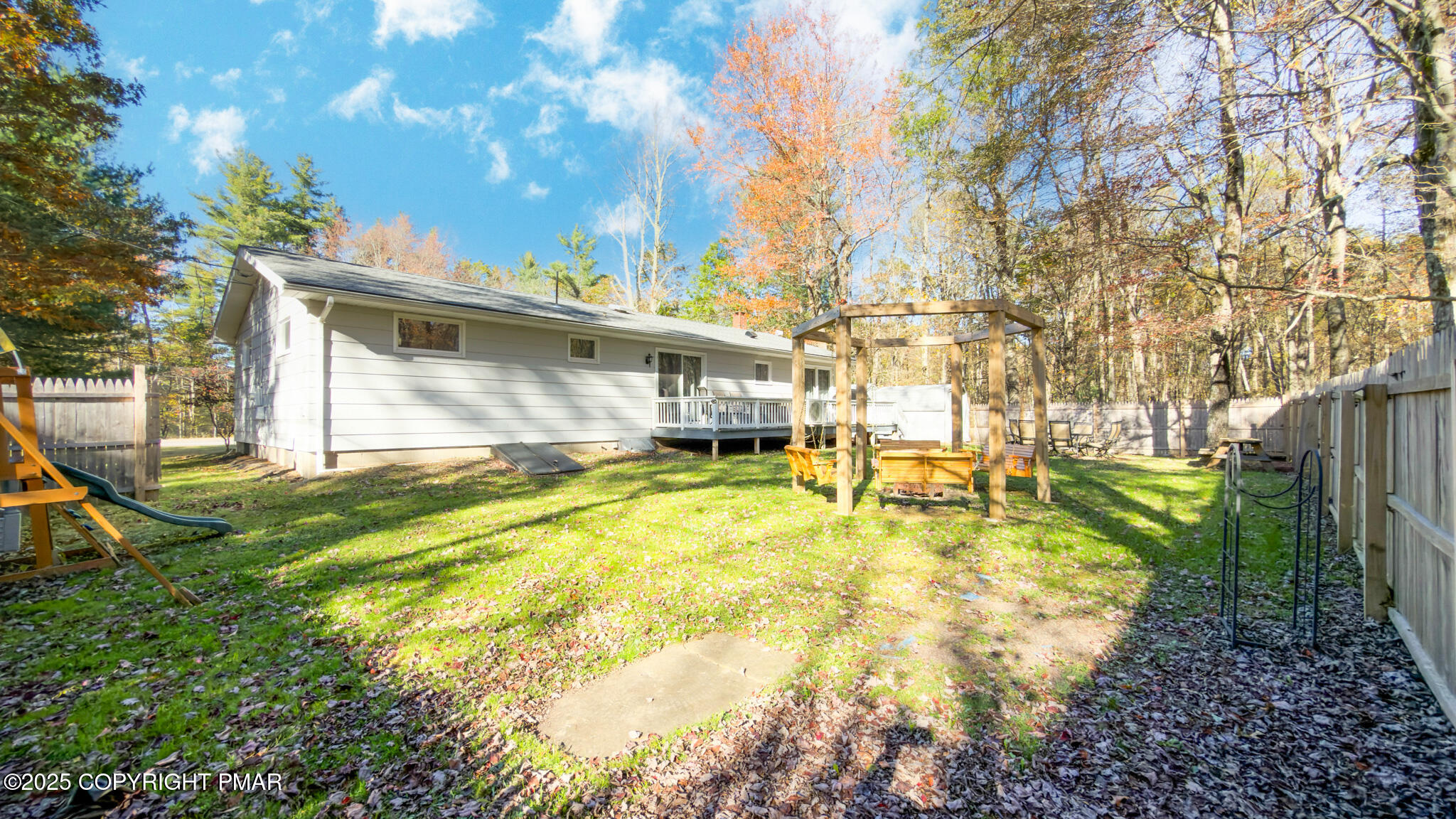 2332 Highway 940 Pocono Summit, PA 18346 - Photo 54 of 65 Back Yard View 2