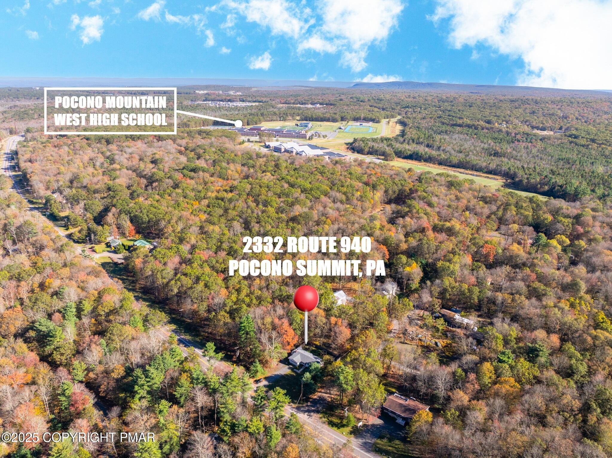 2332 Highway 940 Pocono Summit, PA 18346 - Photo 9 of 65 Aerial View