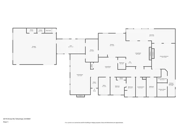 $785,000 | 22116 Arosa Road, Tehachapi, CA 93561