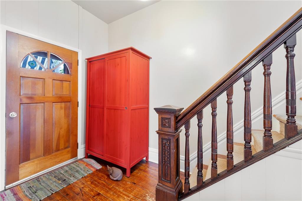 124 5th Street McDonald, PA 15057 - Photo 6 of 24 a view of an entryway with hardwood