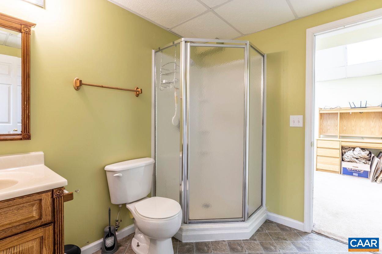 212 Petunia Road Ruckersville, VA 22968 - Photo 18 of 32 a bathroom with a shower a toilet and a sink