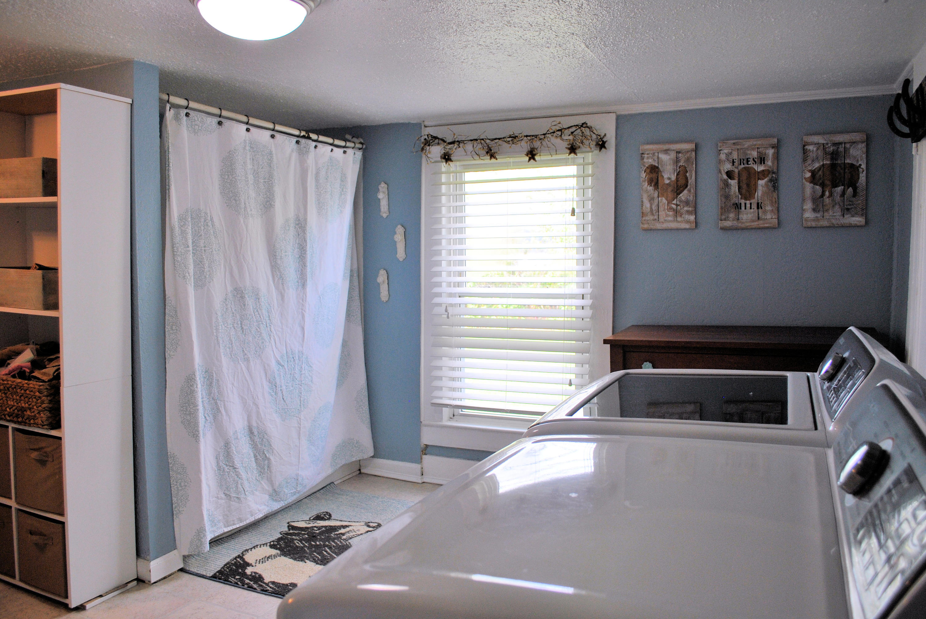 679 Union Valley Road Riner, VA 24149 - Photo 30 of 69 a living room with a bed and a window