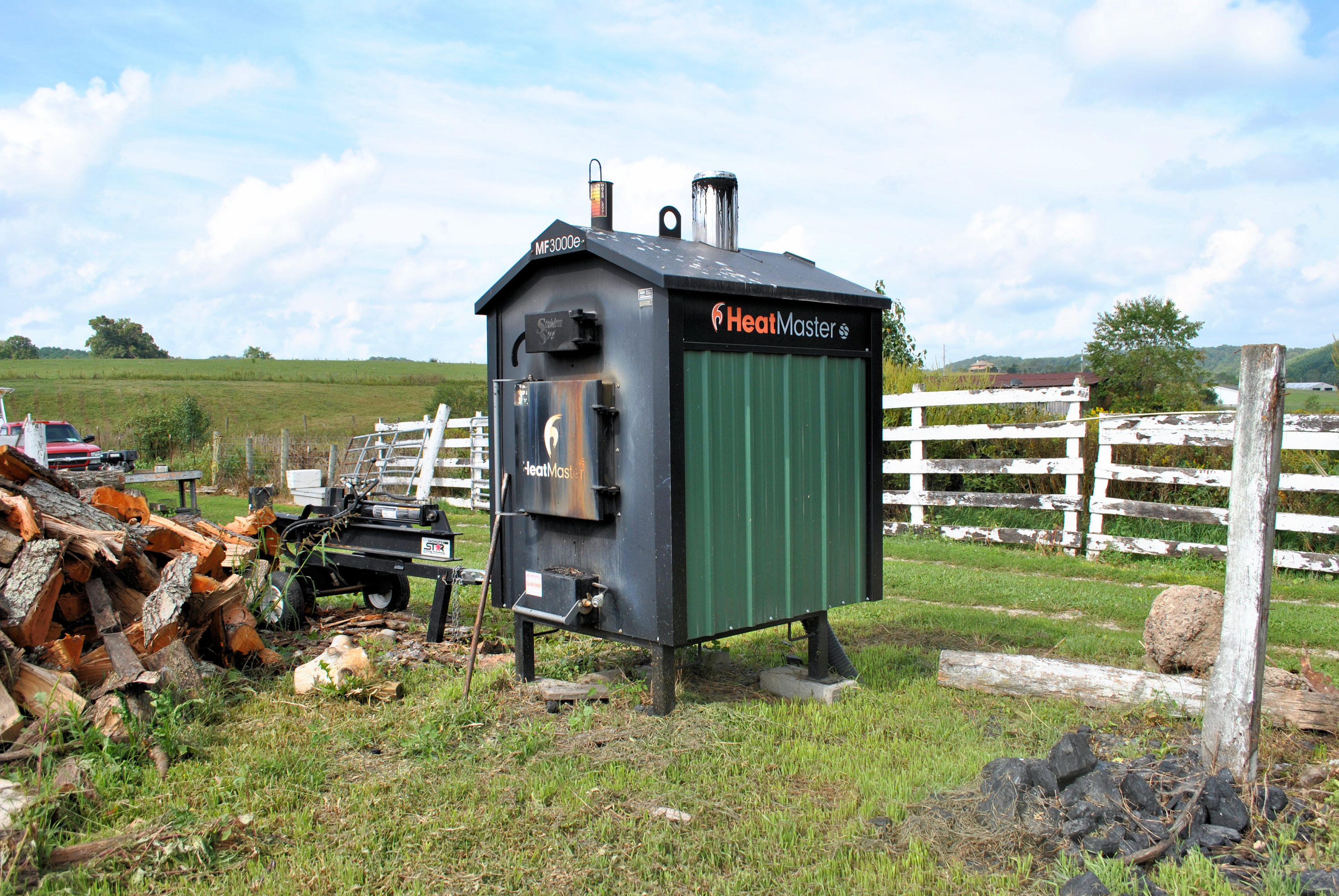 679 Union Valley Road Riner, VA 24149 - Photo 49 of 69 Outdoor Woodstove