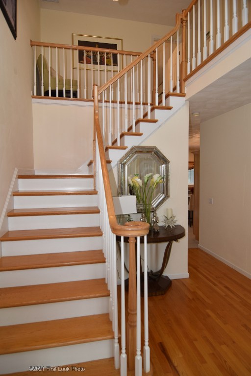 64 Red Hawk Drive Cranston, RI 02921 - Photo 19 of 49 OPEN STAIRCASE TO THE SECOND FLOOR