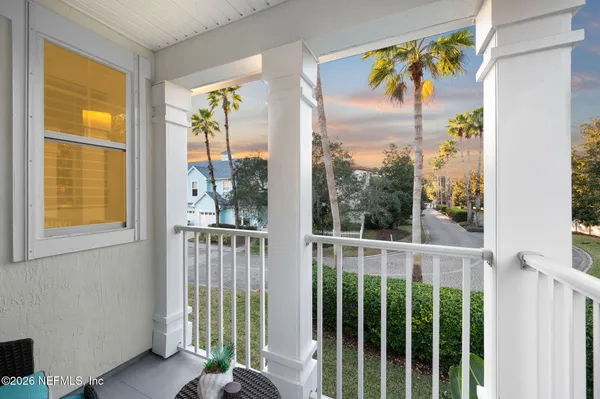a view of a house with a patio