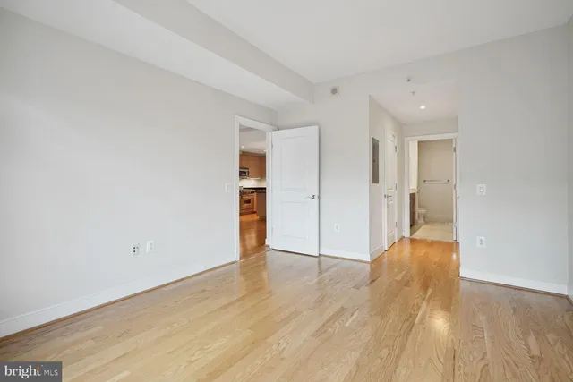 wooden floor in an empty room