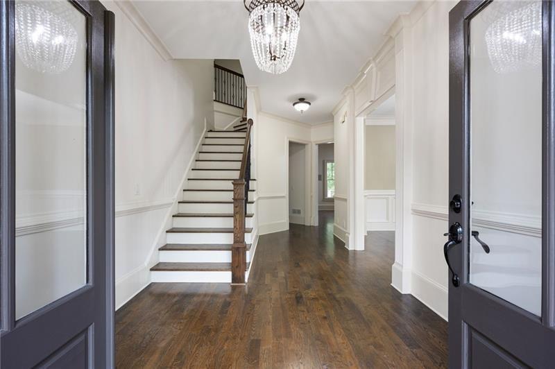 6186 Talmadge Run Acworth, GA 30101 - Photo 4 of 54 a view of entryway with wooden floor