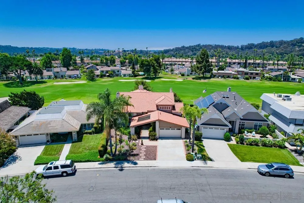 16101 Via Madera Circa West Rancho Santa Fe, CA 92091 - Photo 50 of 56 a view of yard with outdoor seating and green space