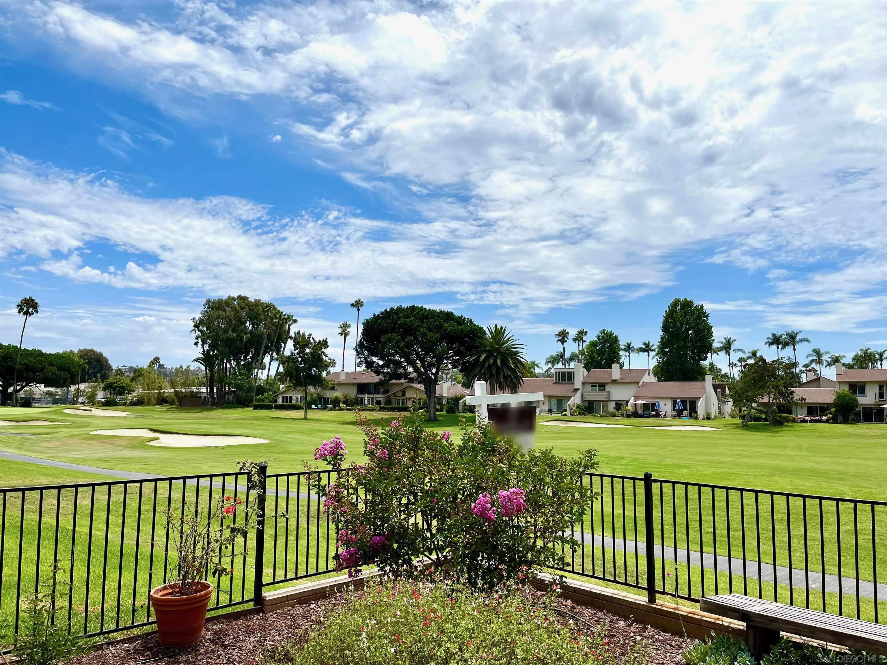 16101 Via Madera Circa West Rancho Santa Fe, CA 92091 - Photo 6 of 56 a view of a garden with houses in back