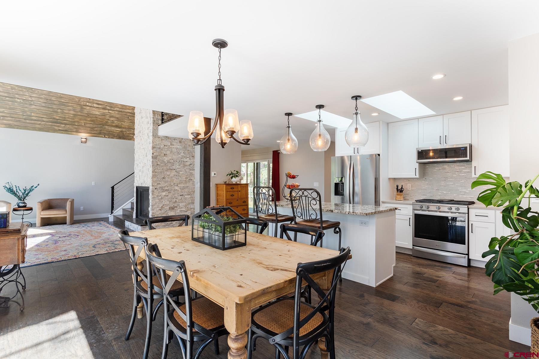 436 The Eagle Pass Durango, CO 81301 - Photo 11 of 29 a view of kitchen with furniture and wooden floor