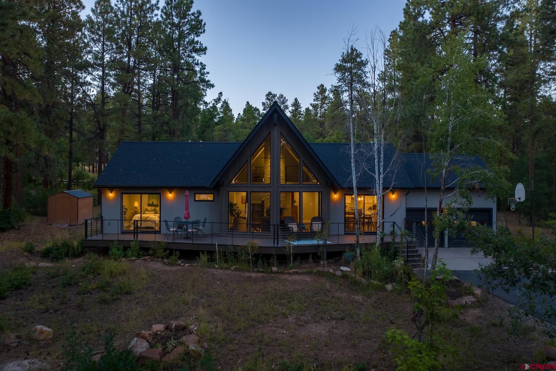 436 The Eagle Pass Durango, CO 81301 - Photo 2 of 29 a house view with a garden space