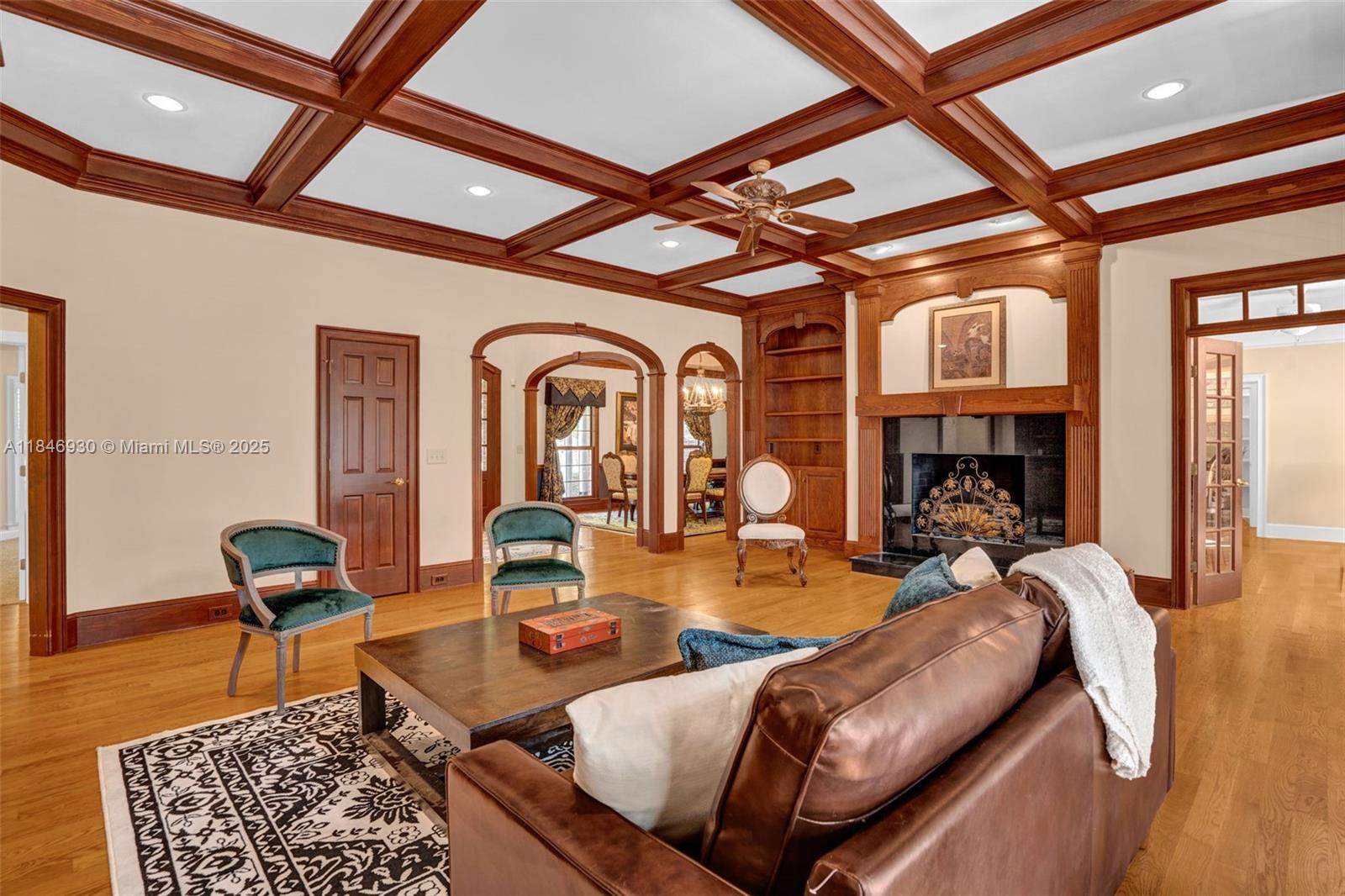2579 Grey Rabbit Run Asheboro, NC 27205 - Photo 11 of 72 a living room with furniture a fireplace and a table