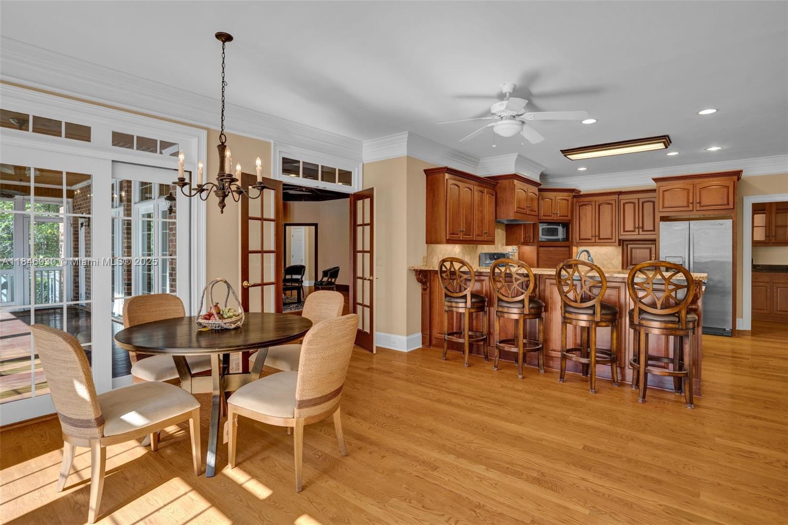 2579 Grey Rabbit Run Asheboro, NC 27205 - Photo 14 of 72 a view of a dining room with furniture window and wooden floor