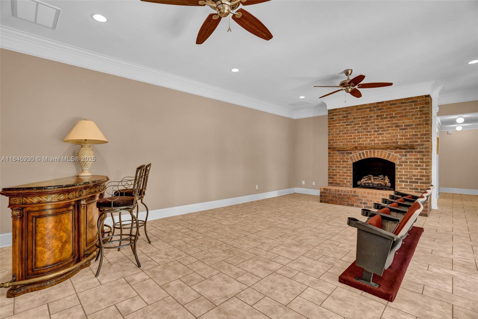 2579 Grey Rabbit Run Asheboro, NC 27205 - Photo 40 of 72 a living room with furniture and a fireplace