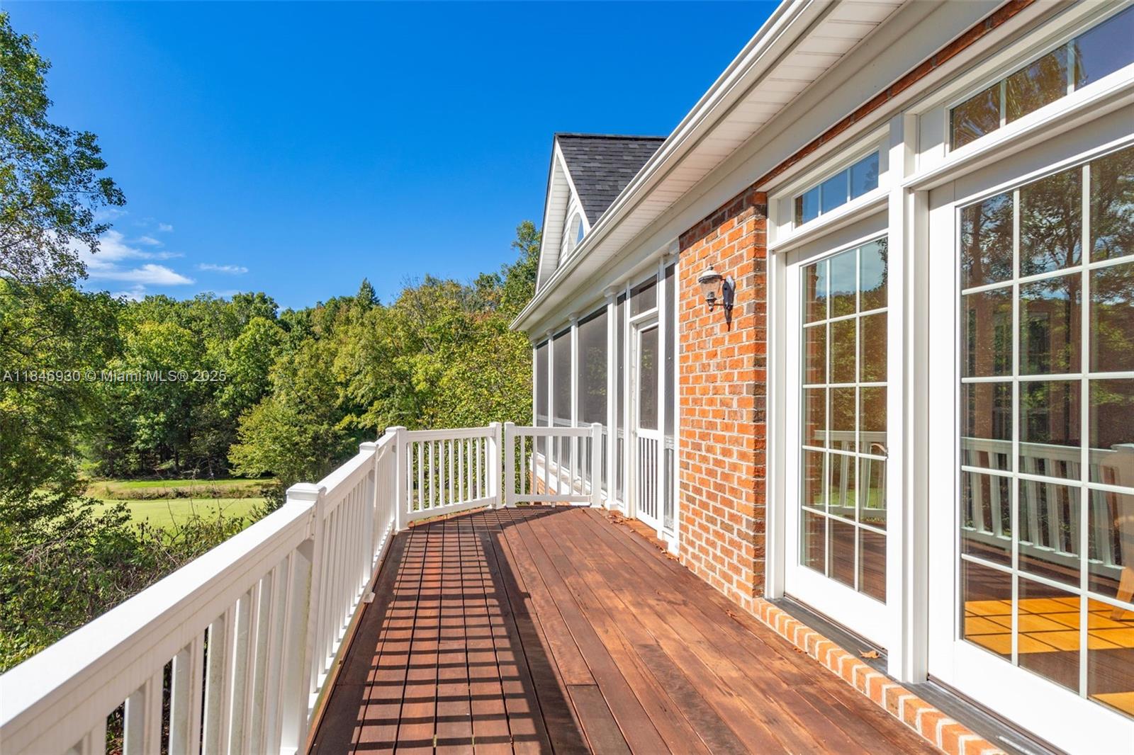 2579 Grey Rabbit Run Asheboro, NC 27205 - Photo 50 of 72 a view of a balcony with wooden floor and fence