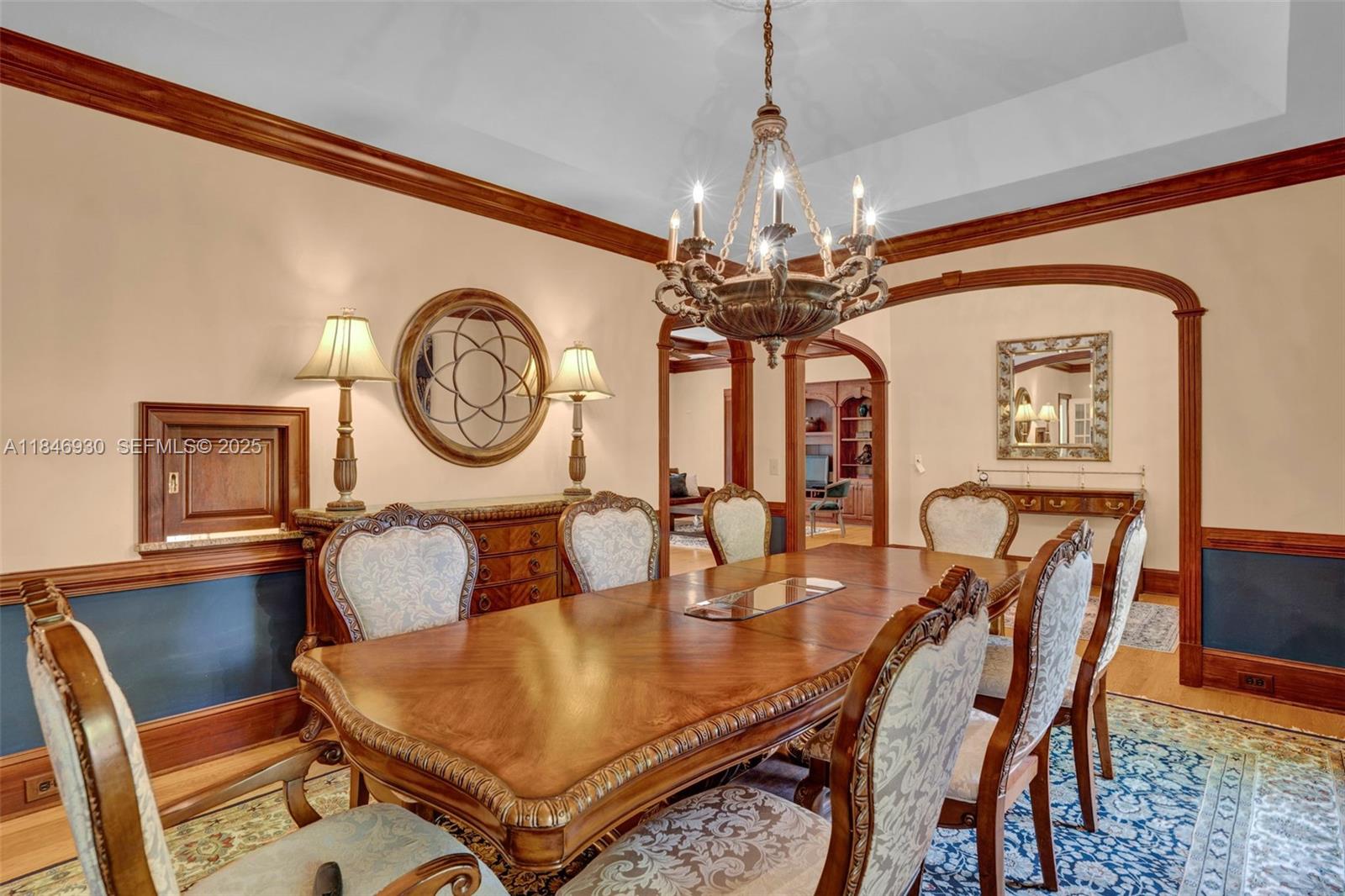 2579 Grey Rabbit Run Asheboro, NC 27205 - Photo 6 of 72 a dining room with furniture and a chandelier