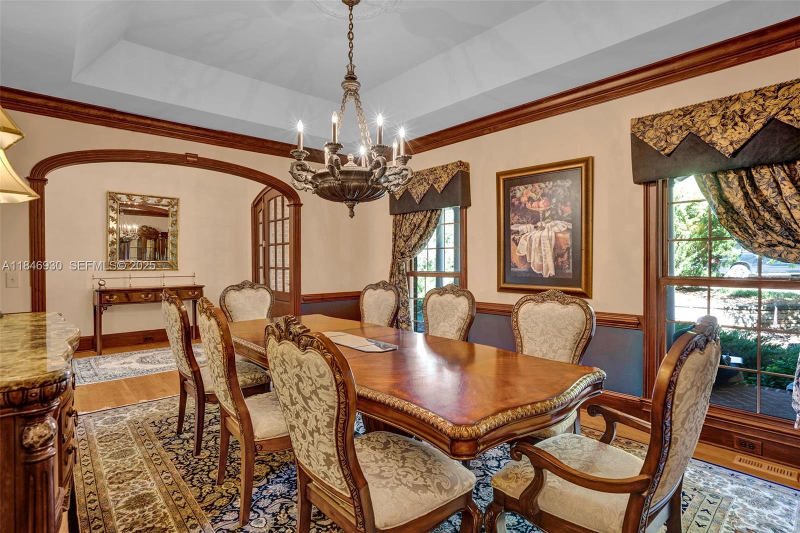 2579 Grey Rabbit Run Asheboro, NC 27205 - Photo 7 of 72 a view of a dining room with furniture window and outside view
