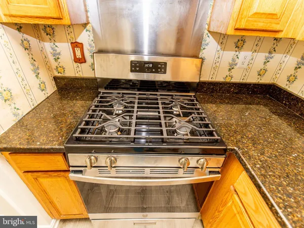 a close view of stove