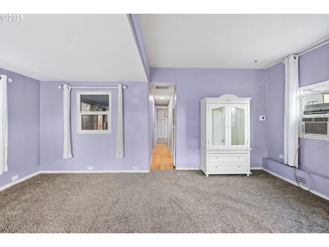 a view of empty room