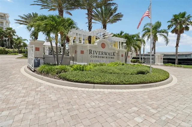 a view of a lake with a terrace