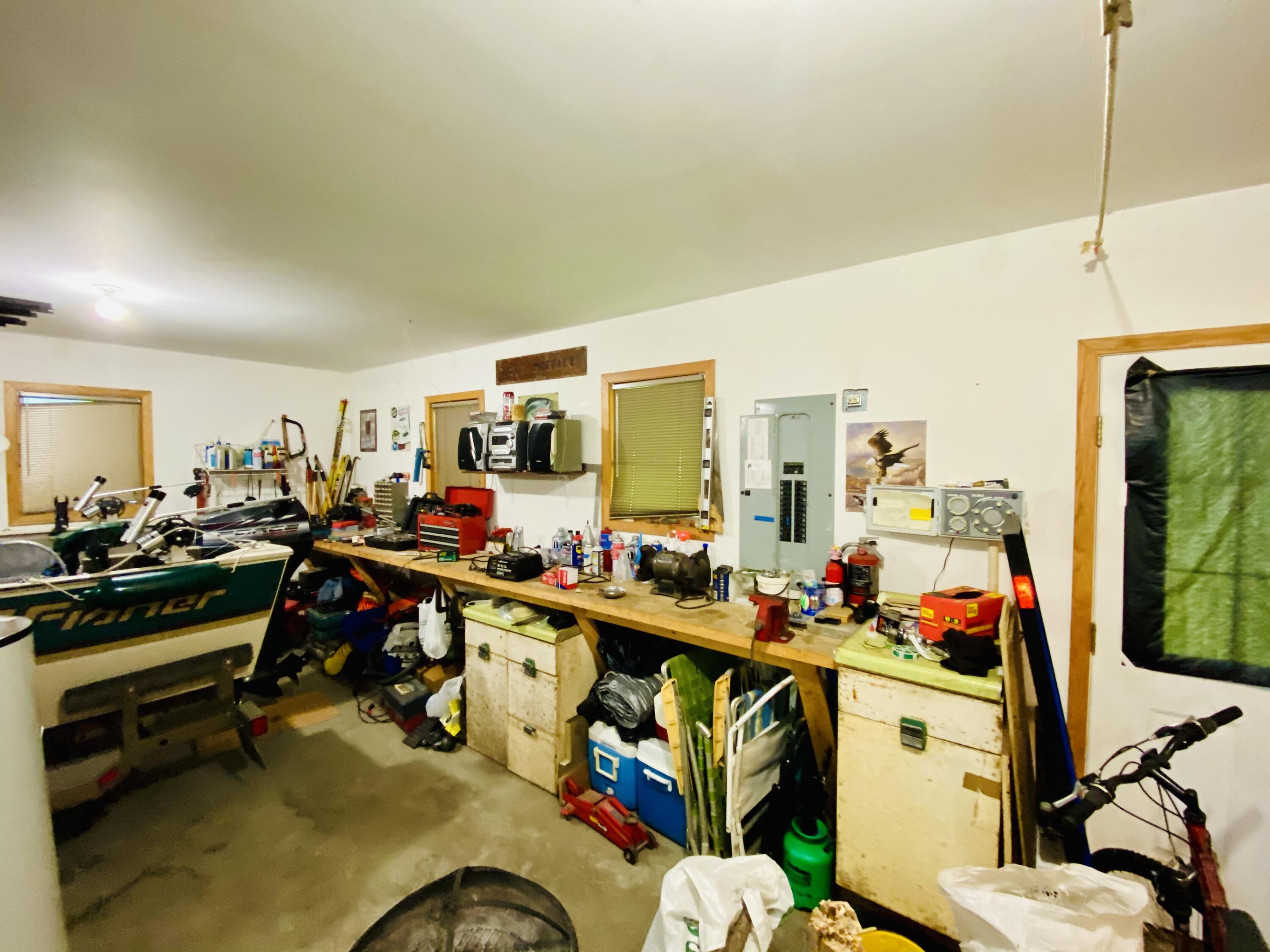 3417 Lakeshore Road Manistee, MI 49660 - Photo 25 of 35 Work bench included