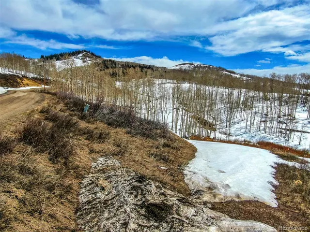 a view of a city with sunset view