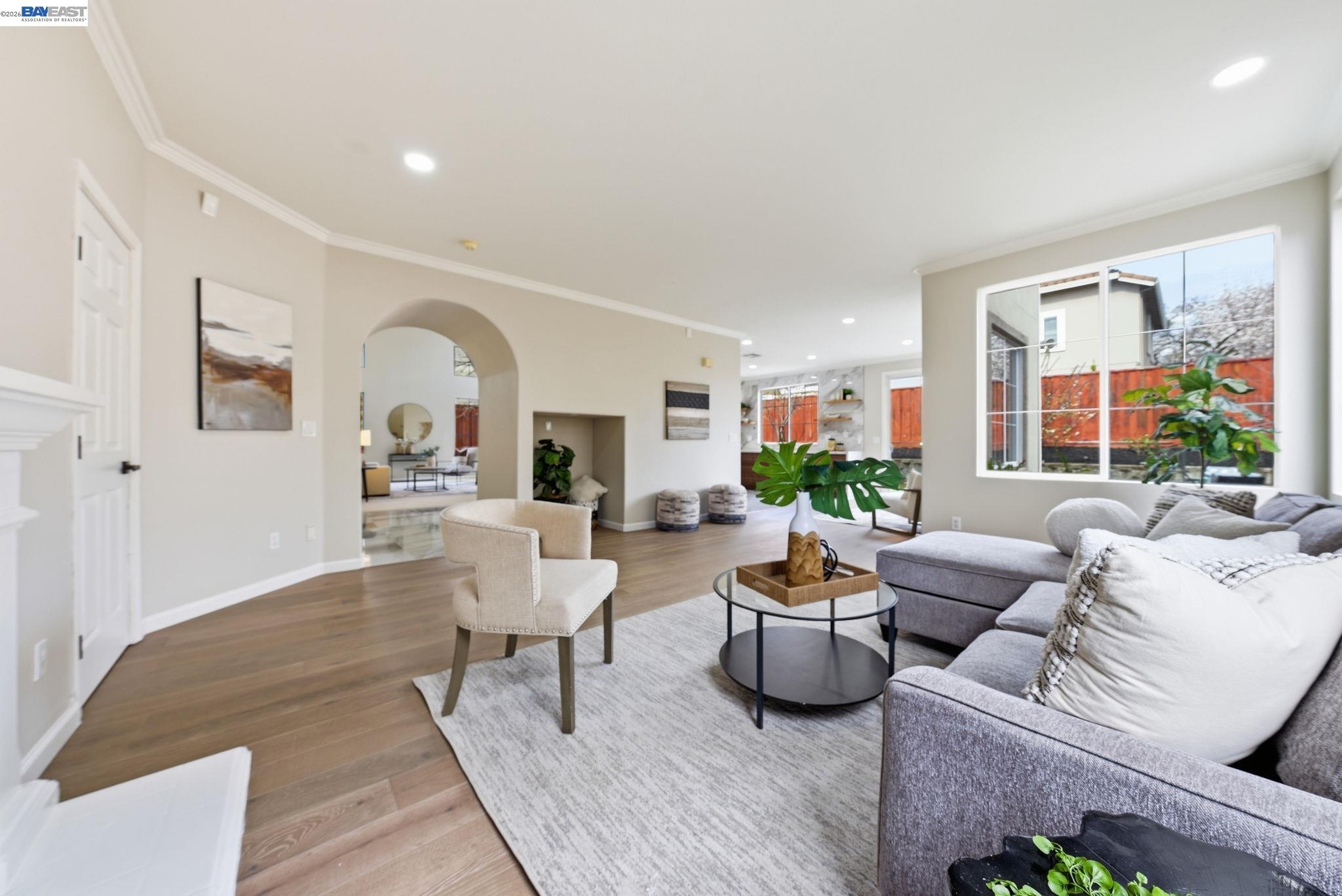 Westside San Ramon, CA 94583 - Photo 17 of 43 a living room with furniture potted plant and windows
