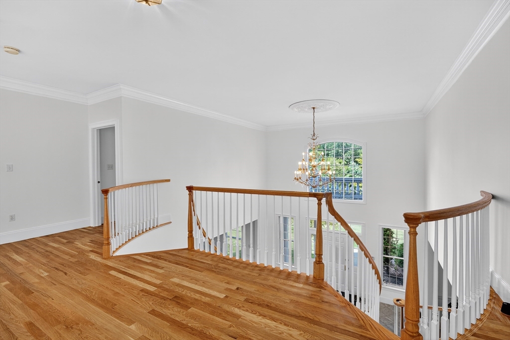 4 Summit Way, Unit 1 Hopkinton, MA 01748 - Photo 14 of 27 a view of a hallway view with staircase