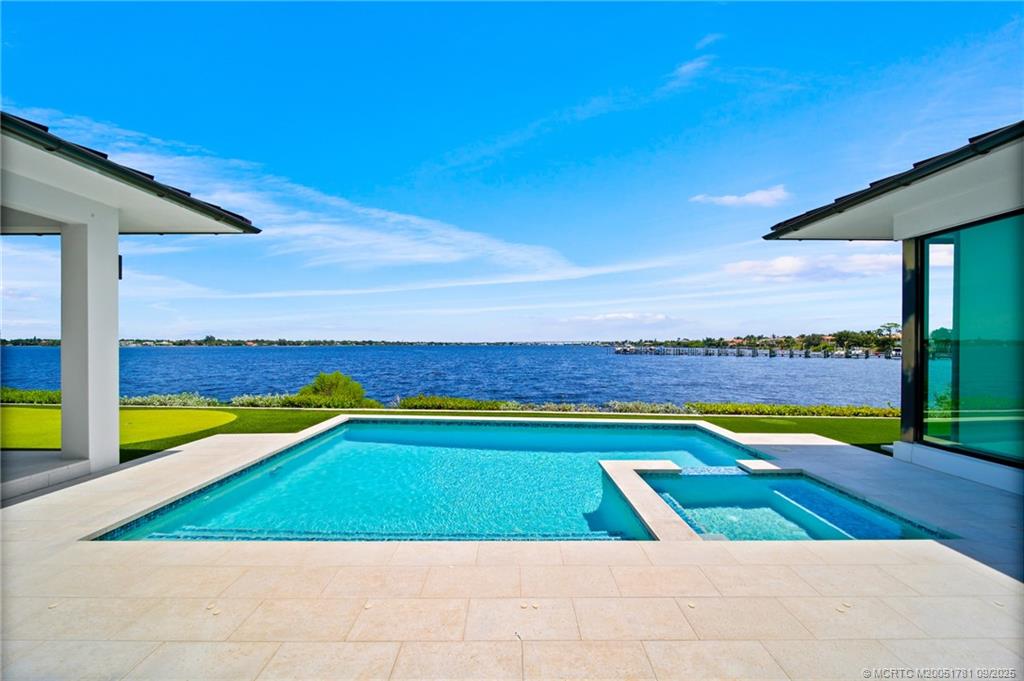 2834 Southwest Rivers End Way Palm City, FL 34990 - Photo 56 of 62 a view of swimming pool with outdoor space