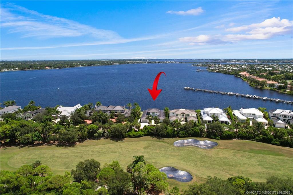 2834 Southwest Rivers End Way Palm City, FL 34990 - Photo 62 of 62 a view of a lake with a outdoor space