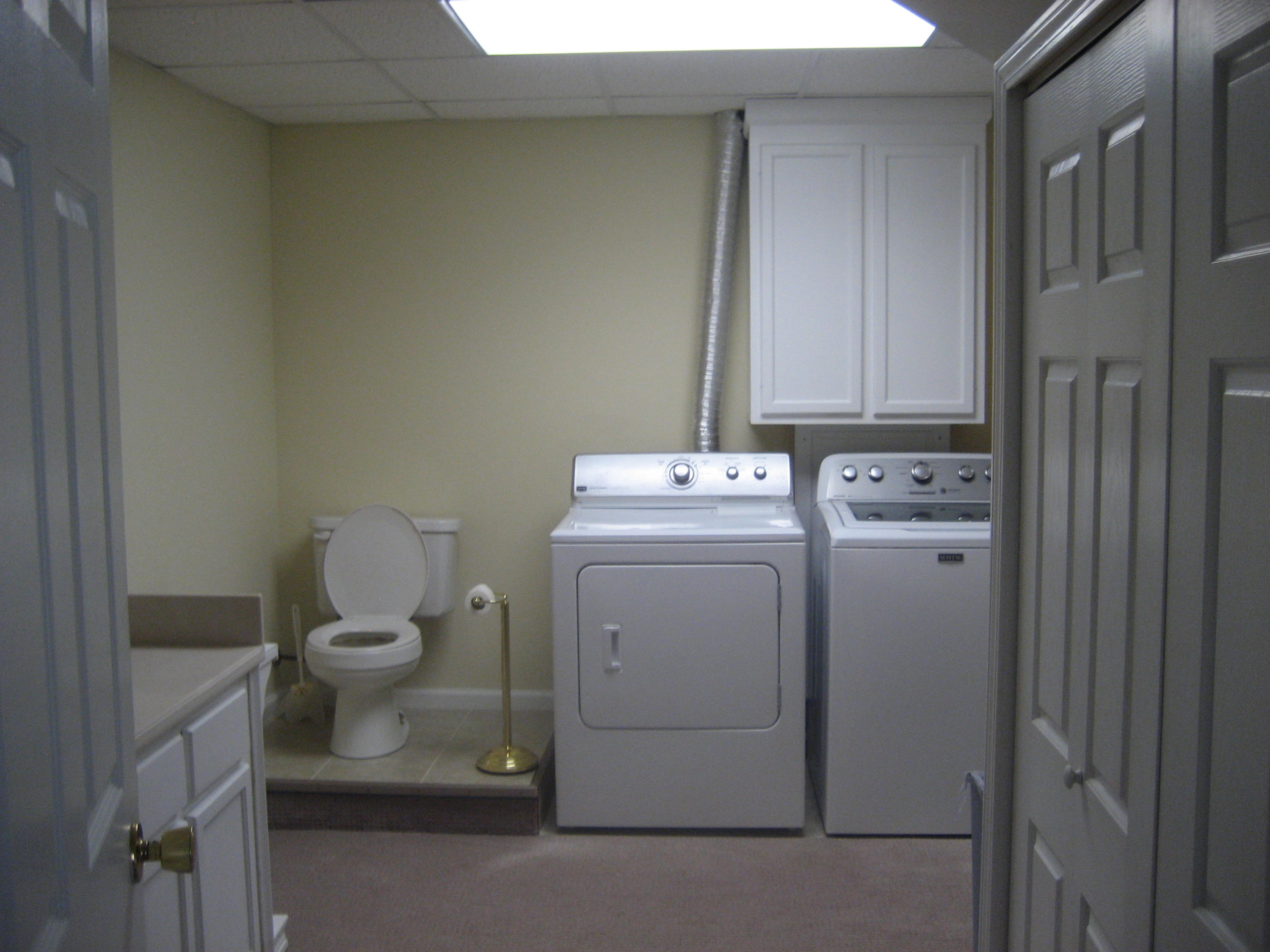575 Highland Lake Road Union Hall, VA 24176 - Photo 17 of 18 a utility room with dryer and washer