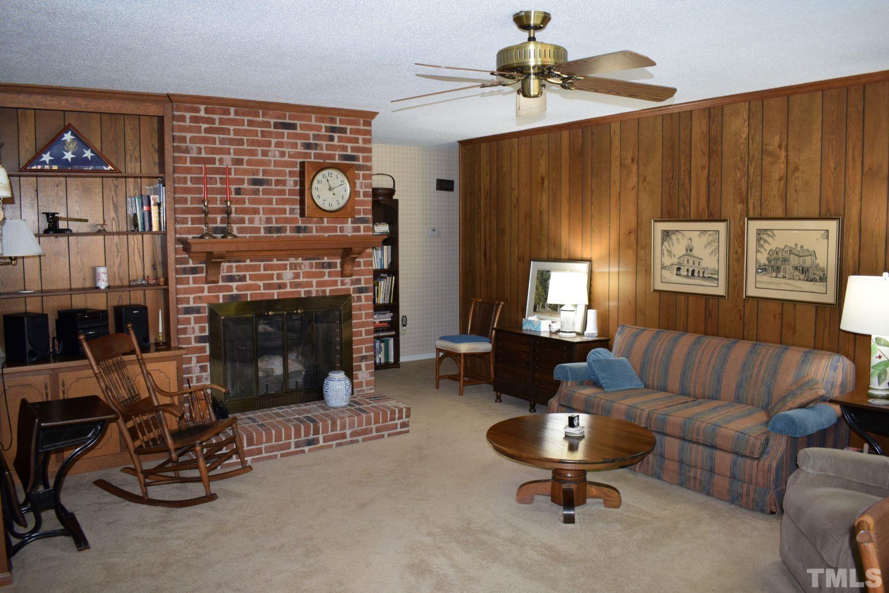 2204 Rangecrest Road Raleigh, NC 27612 - Photo 7 of 28 Fireplace in Family Room