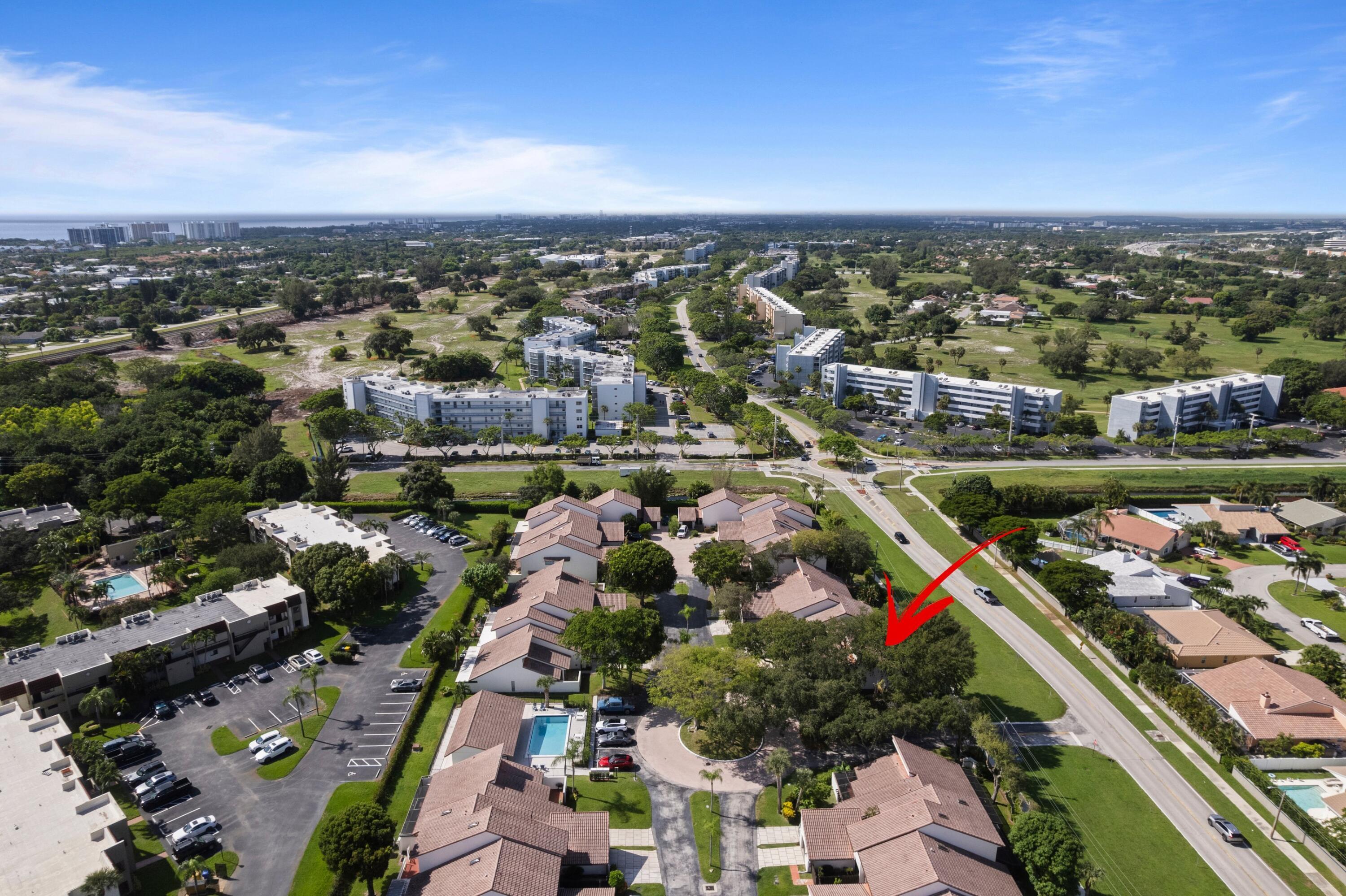 6850 Northwest 2nd Avenue, Unit 16 Boca Raton, FL 33487 - Photo 26 of 40 Aerial Neighborhood View