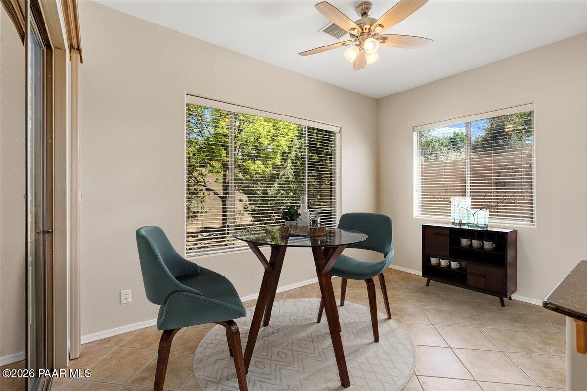 7437 East Beaver Valley Road Prescott Valley, AZ 86314 - Photo 18 of 48 18-Breakfast Nook Virtually Stged