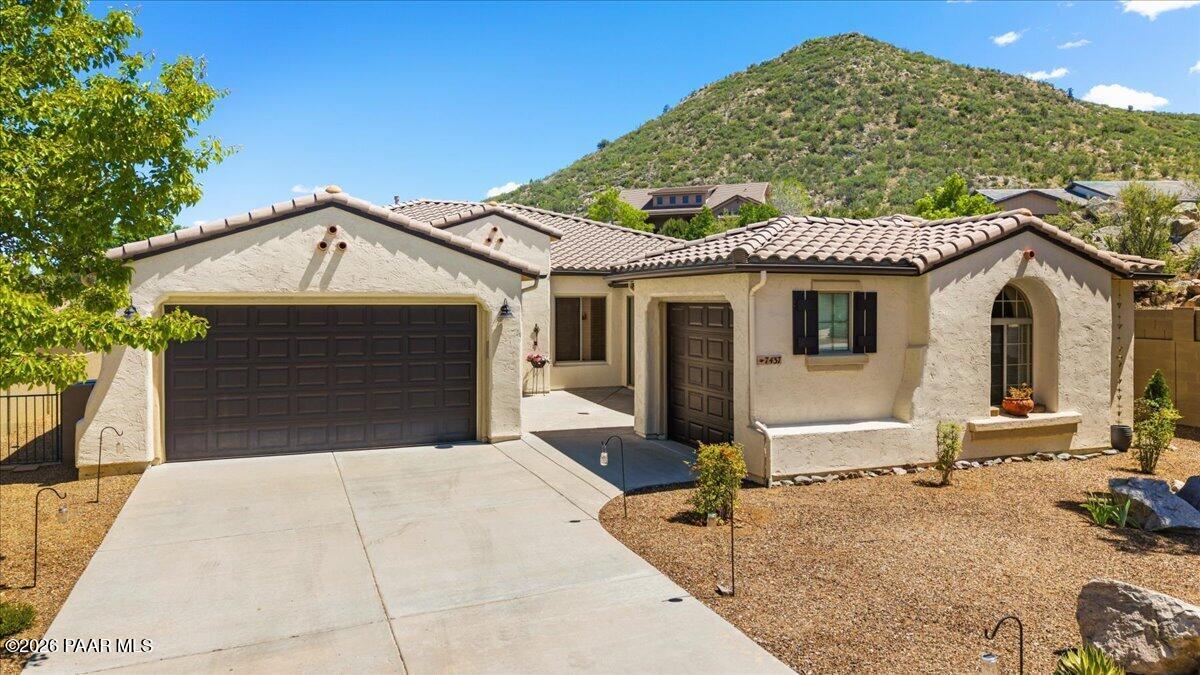 7437 East Beaver Valley Road Prescott Valley, AZ 86314 - Photo 41 of 48 41-Aerial View Front