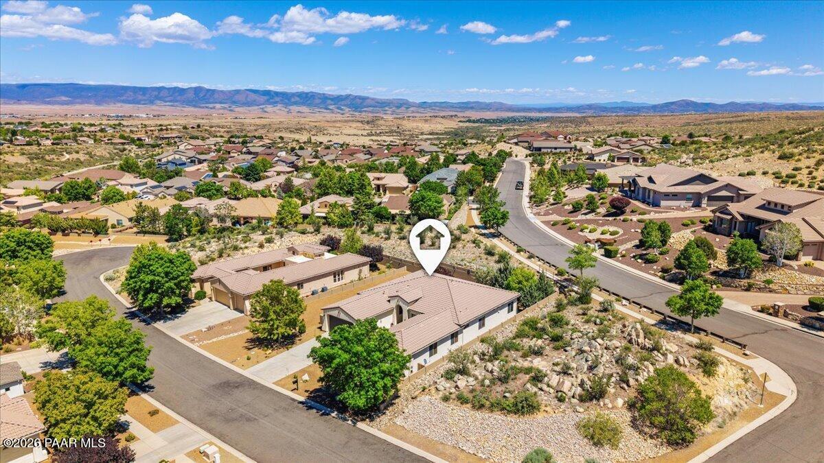 7437 East Beaver Valley Road Prescott Valley, AZ 86314 - Photo 45 of 48 45-Aerial View NW
