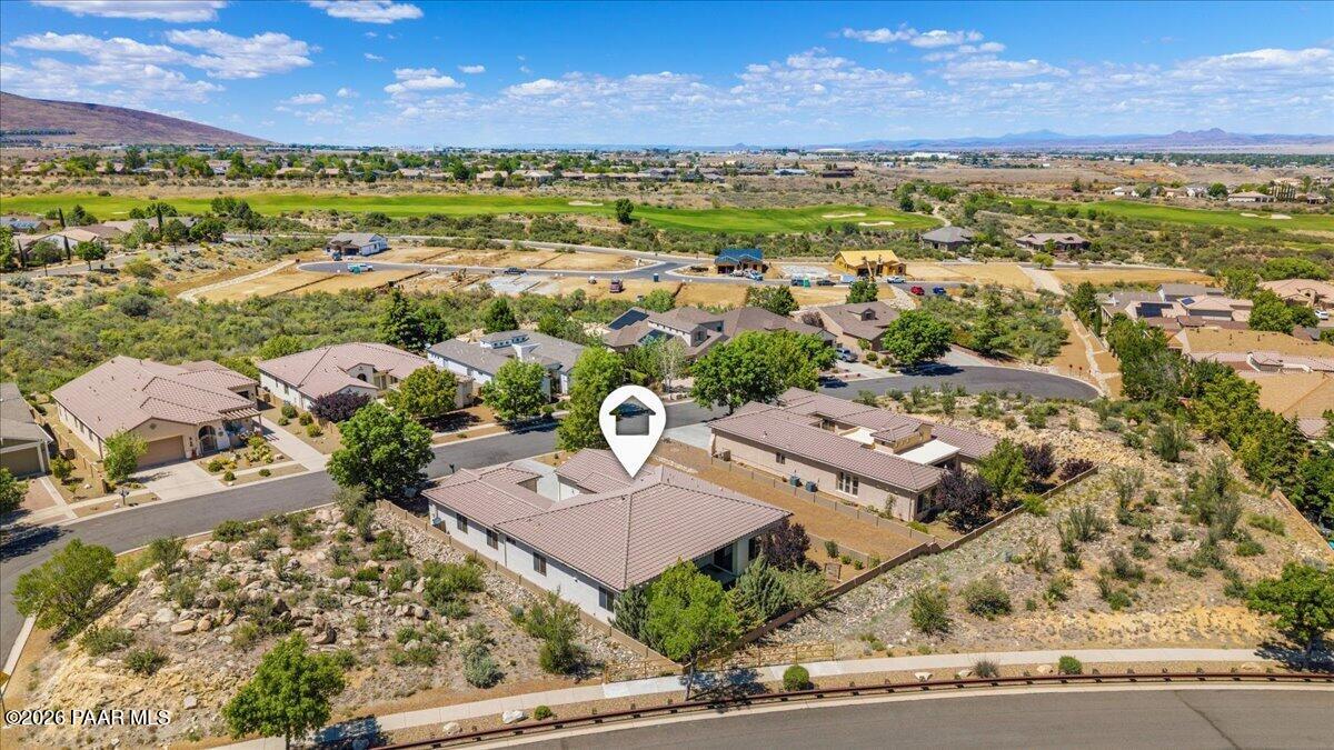 7437 East Beaver Valley Road Prescott Valley, AZ 86314 - Photo 46 of 48 46-Aerial View SW