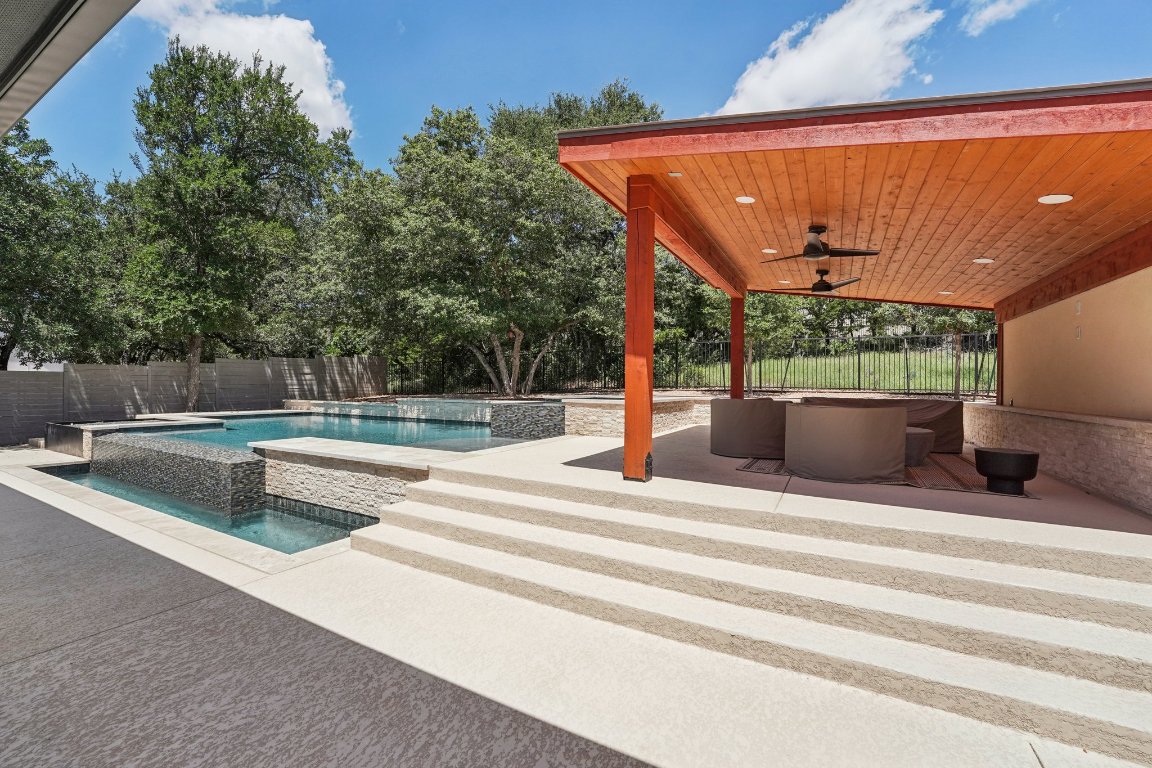 120 Hollytree Court Georgetown, TX 78628 - Photo 31 of 40 a view of a swimming pool with a patio