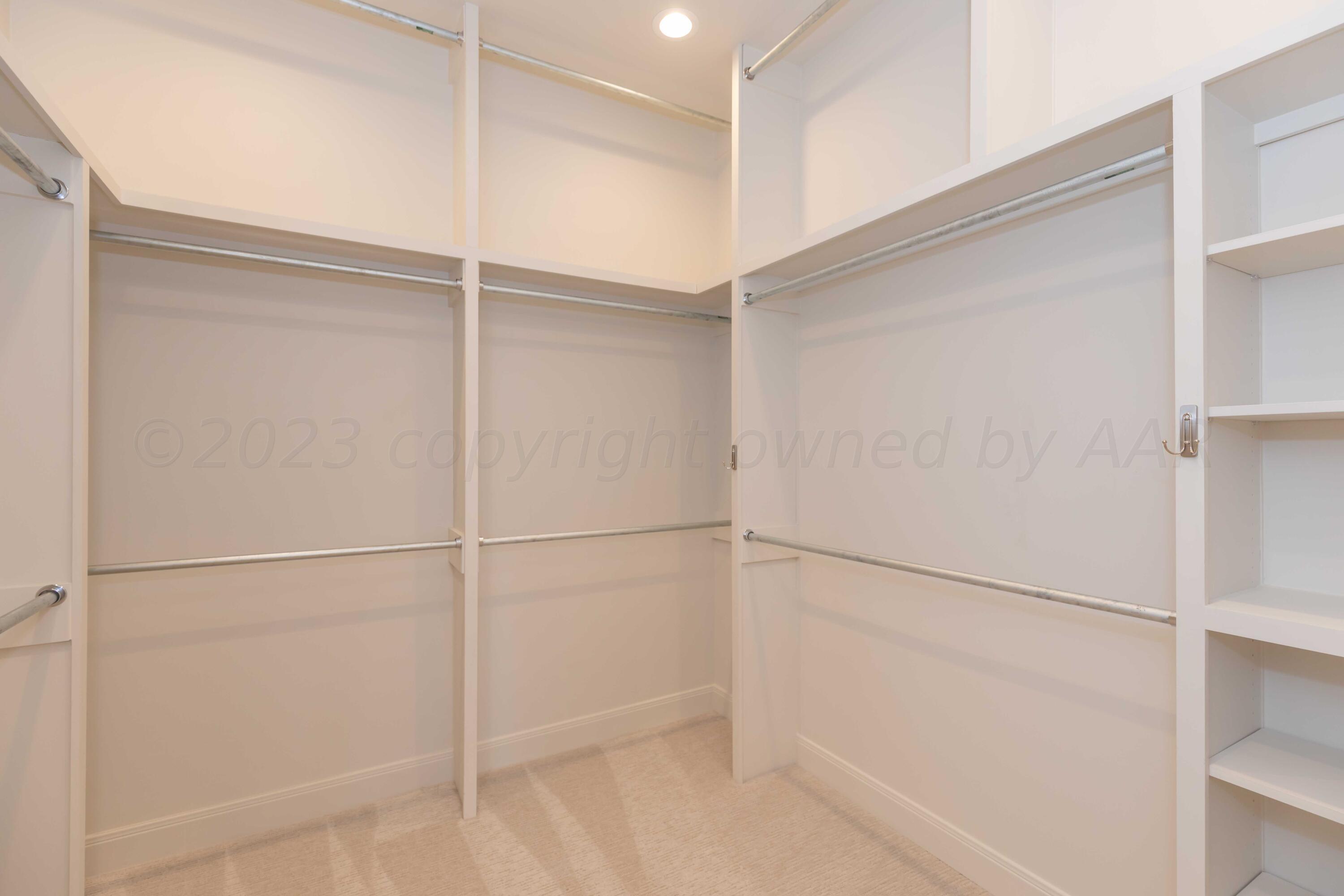 4502 South Rocking Chair Lane Amarillo, TX 79124 - Photo 24 of 52 MASTER CLOSET VIEW 1