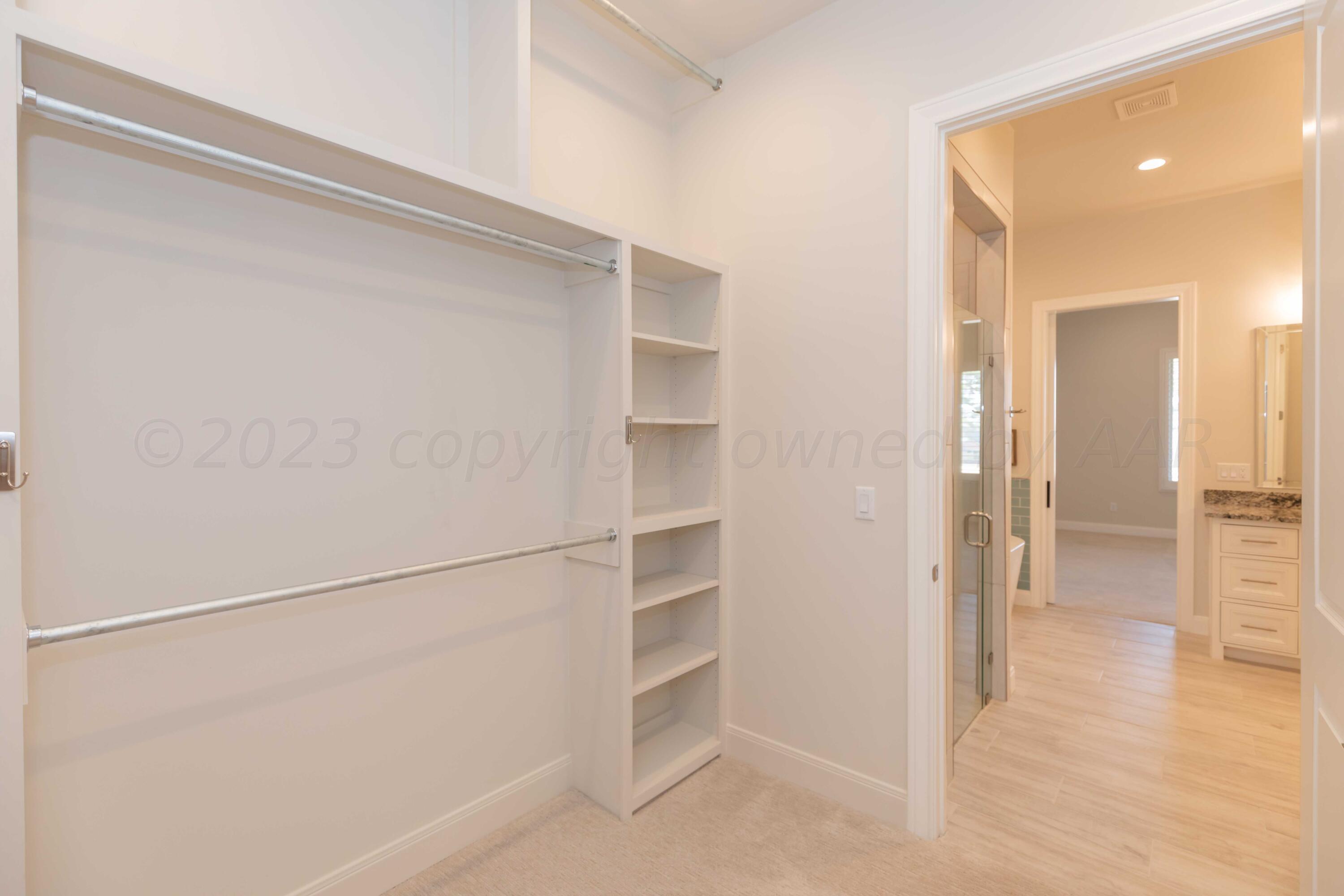 4502 South Rocking Chair Lane Amarillo, TX 79124 - Photo 25 of 52 MASTER CLOSET VIEW 3